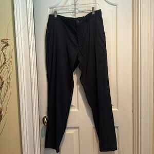 Theory Men's Dark Charcoal Dress Pants